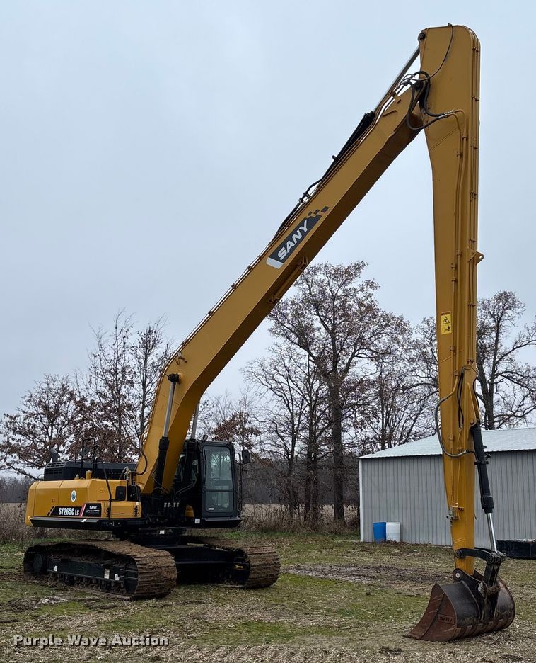 image for item EV3397 2021 Sany SY265C LC long reach excavator