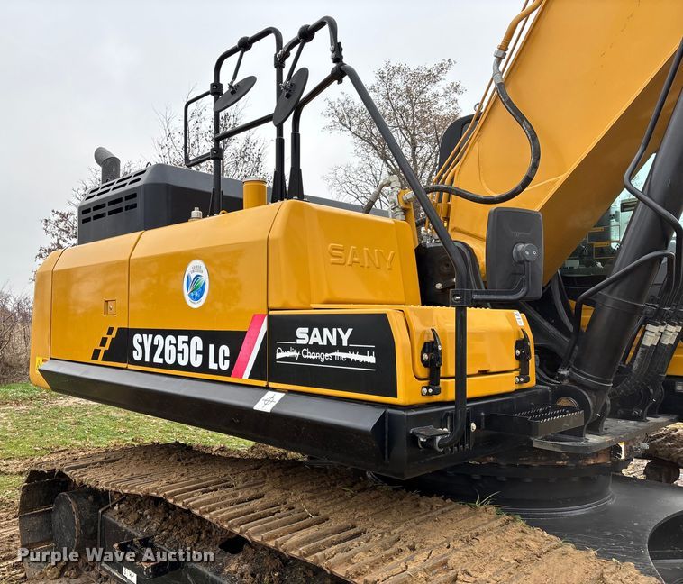 image for item EV3397 2021 Sany SY265C LC long reach excavator