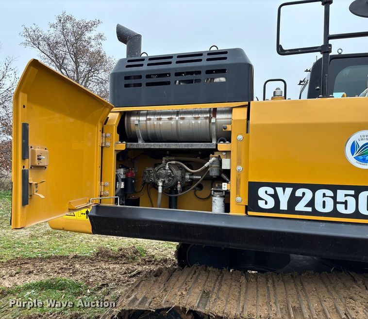 image for item EV3397 2021 Sany SY265C LC long reach excavator