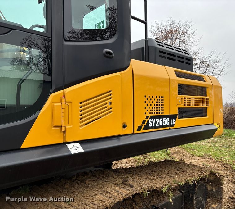 image for item EV3397 2021 Sany SY265C LC long reach excavator