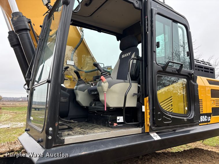 image for item EV3397 2021 Sany SY265C LC long reach excavator