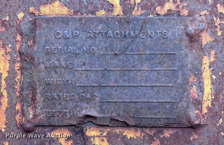 image for item EV3408 C&P John Deere 200C LC excavator bucket