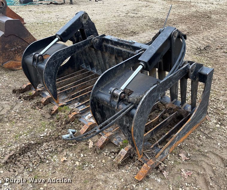 image for item EV3424 ABBOTTRG skid steer grapple bucket