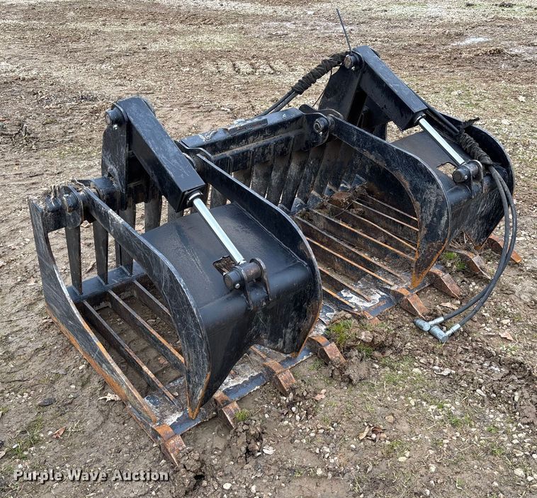 image for item EV3424 ABBOTTRG skid steer grapple bucket