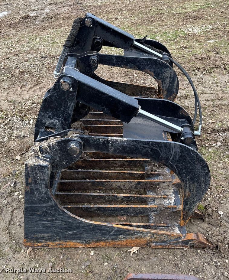 image for item EV3424 ABBOTTRG skid steer grapple bucket