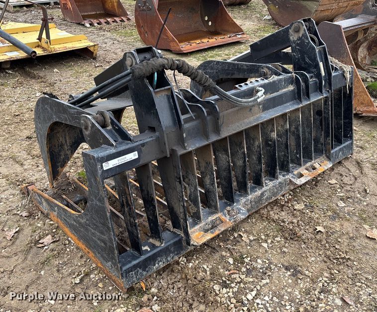 image for item EV3424 ABBOTTRG skid steer grapple bucket