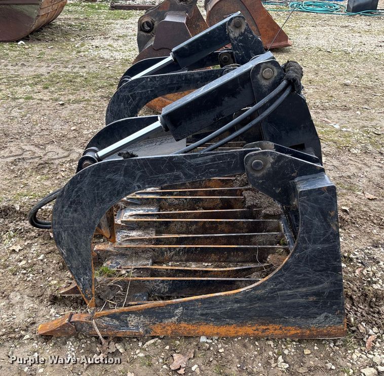 image for item EV3424 ABBOTTRG skid steer grapple bucket
