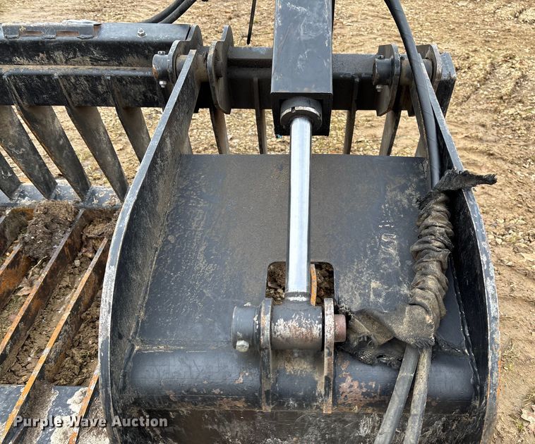 image for item EV3424 ABBOTTRG skid steer grapple bucket