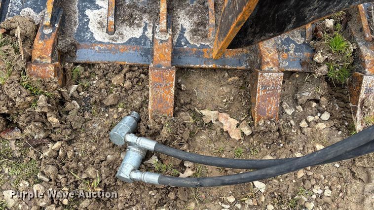 image for item EV3424 ABBOTTRG skid steer grapple bucket