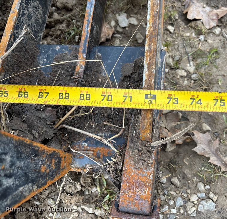 image for item EV3424 ABBOTTRG skid steer grapple bucket