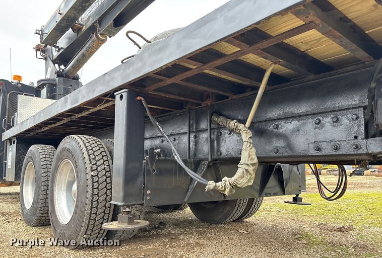 image for item EV3438 1992 Peterbilt 357 crane truck