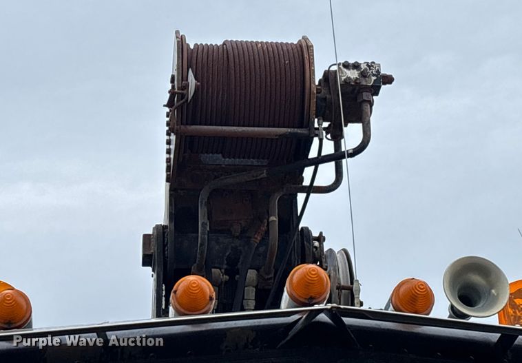 image for item EV3438 1992 Peterbilt 357 crane truck