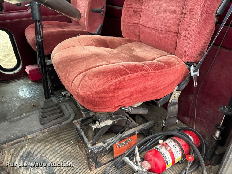 image for item EV3438 1992 Peterbilt 357 crane truck