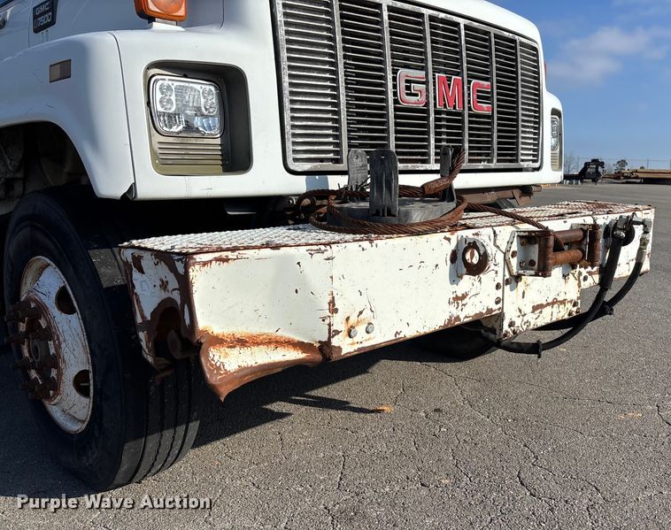 image for item EV3462 1998 GMC C7 digger derrick truck