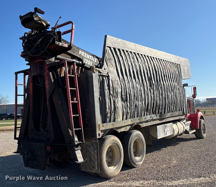 image for item EV3466 1994 Kenworth grapple crane truck