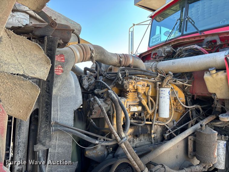 image for item EV3466 1994 Kenworth grapple crane truck