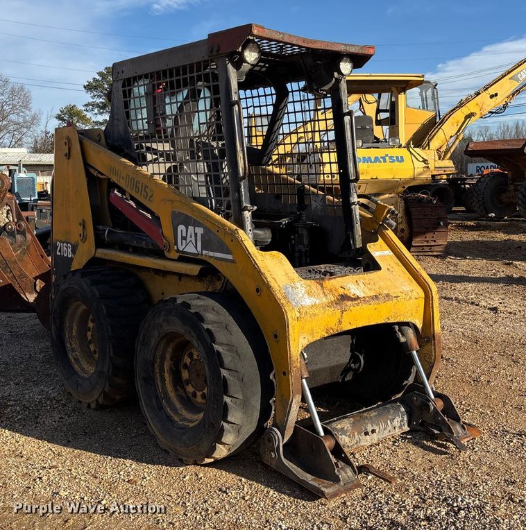 image for item EV3483 2007 Caterpillar 216B skid steer loader