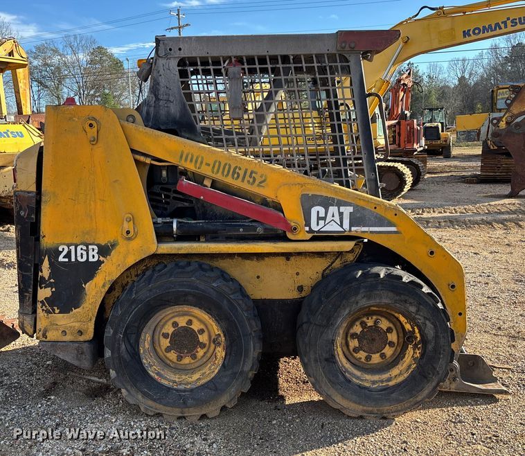 image for item EV3483 2007 Caterpillar 216B skid steer loader
