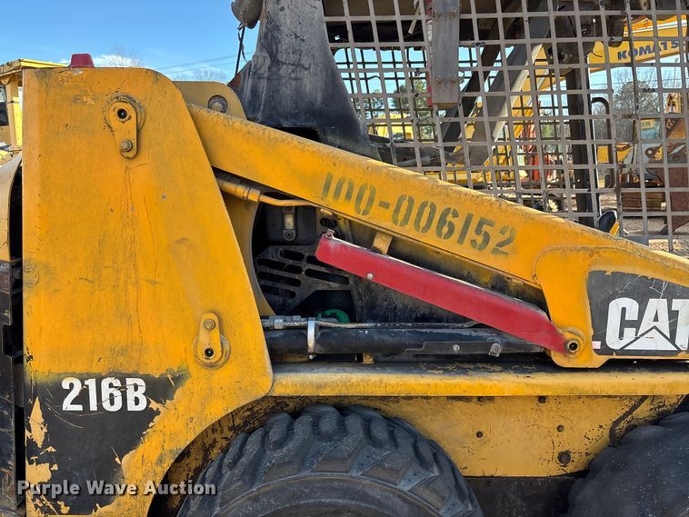 image for item EV3483 2007 Caterpillar 216B skid steer loader