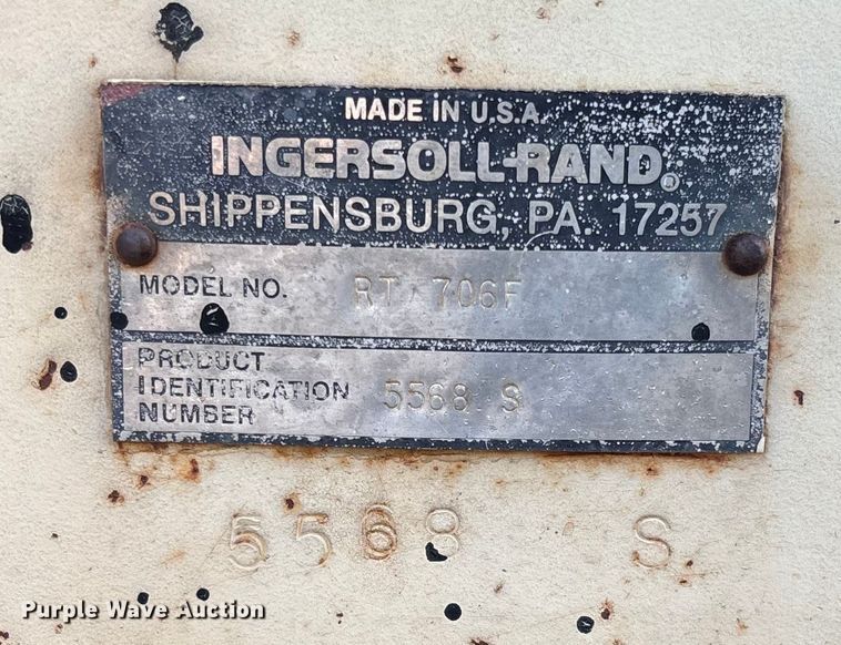 image for item EV3484 Ingersoll-Rand RT 706F Rough Terrain Forklift