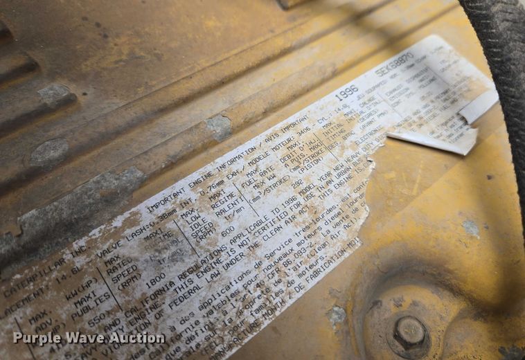 image for item EV4391 1996 Kenworth T800 flatbed truck