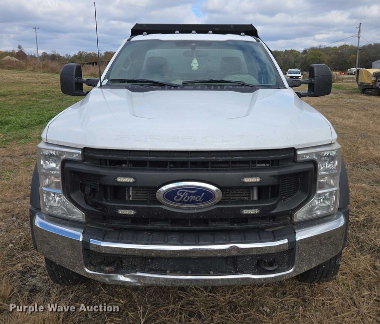 image for item EV4396 2021 Ford F600 dump truck