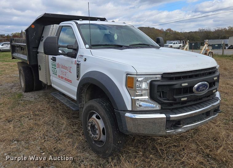 image for item EV4396 2021 Ford F600 dump truck