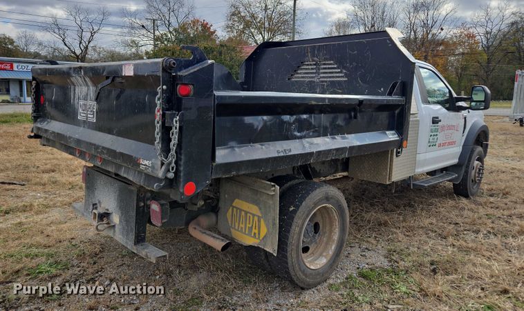 image for item EV4396 2021 Ford F600 dump truck