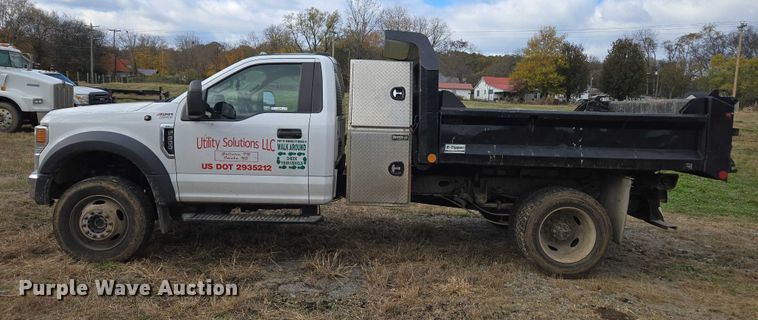 image for item EV4396 2021 Ford F600 dump truck