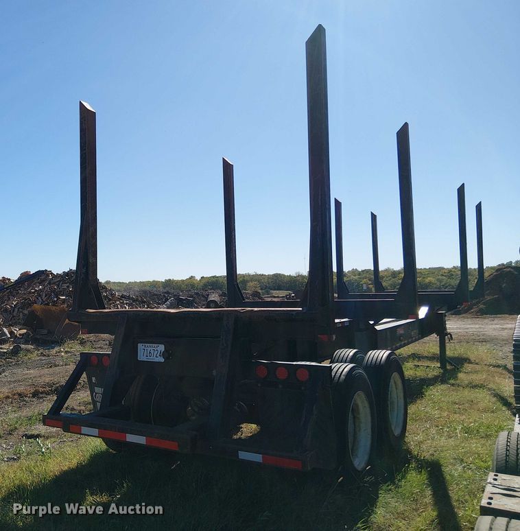 image for item EV5394 2016 Pitts LT40 log trailer