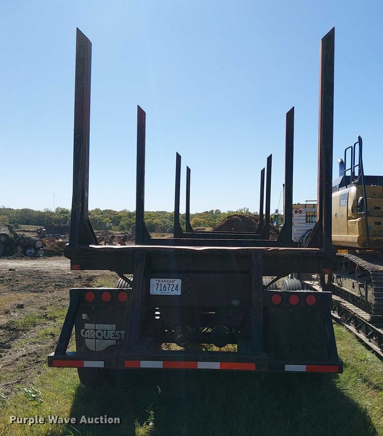 image for item EV5394 2016 Pitts LT40 log trailer