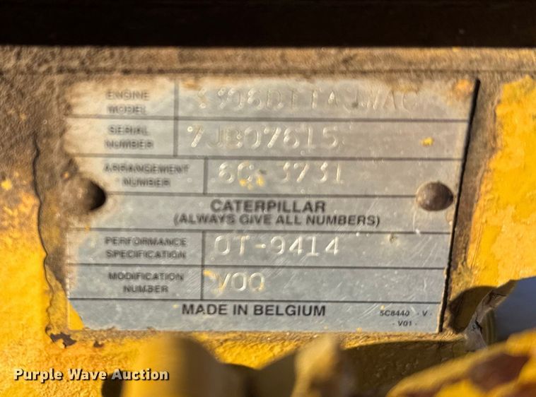 image for item FB0470 Caterpillar 3306 power unit