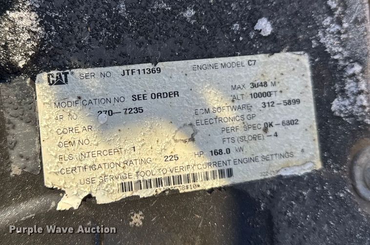 image for item FB0473 Caterpillar generator