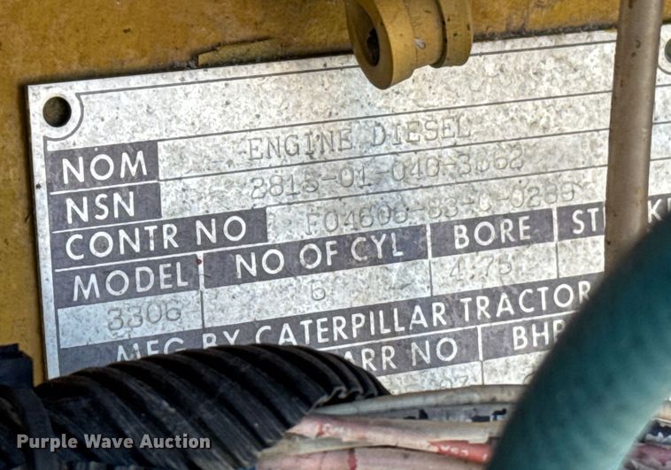 image for item FB0479 Caterpillar 3306 power unit