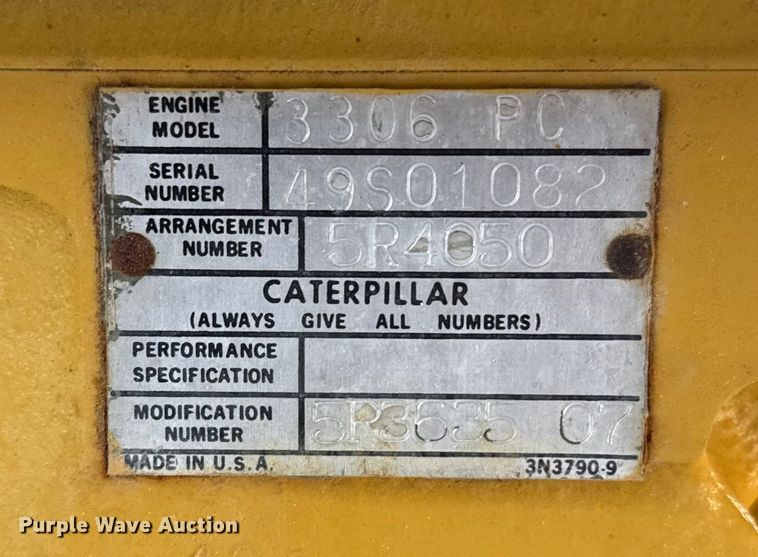 image for item FB0479 Caterpillar 3306 power unit