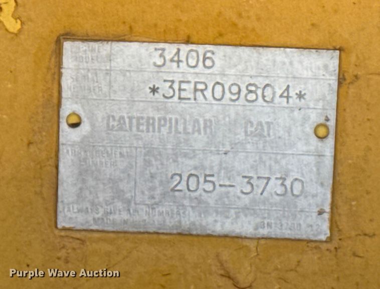 image for item FB0480 Caterpillar 3406 power unit