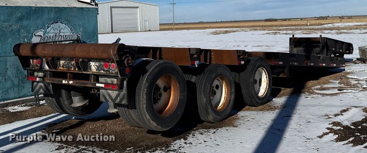 image for item FB0483 2008 Monarch lowboy equipment trailer