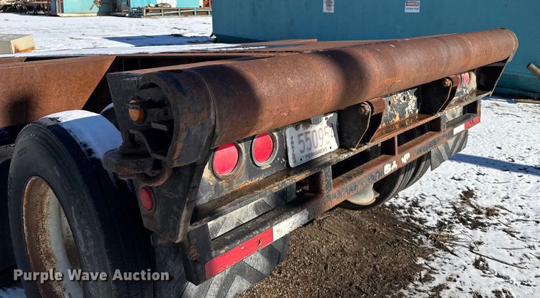 image for item FB0483 2008 Monarch lowboy equipment trailer