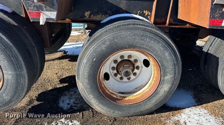 image for item FB0483 2008 Monarch lowboy equipment trailer