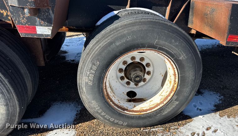 image for item FB0483 2008 Monarch lowboy equipment trailer