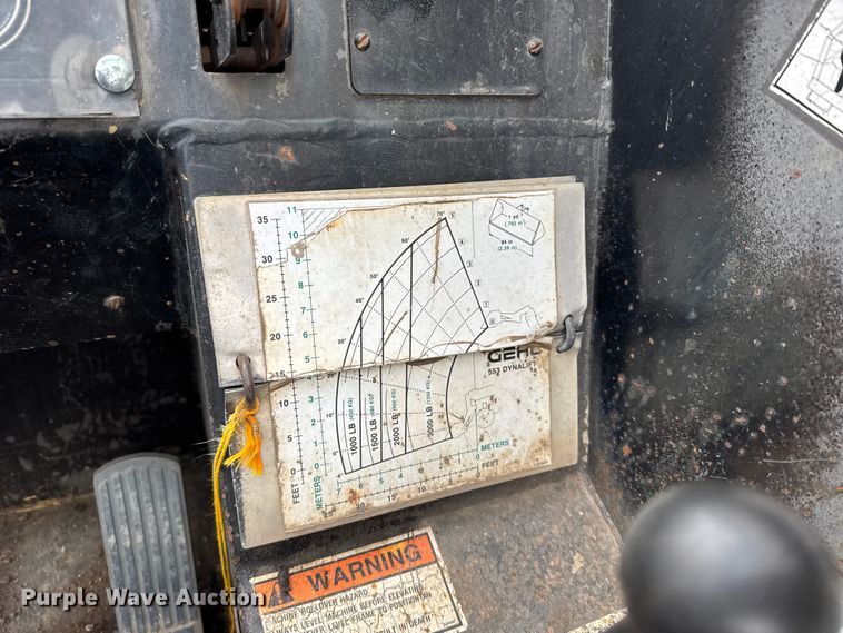 image for item FB0503 1995 Gehl 553 telehandler