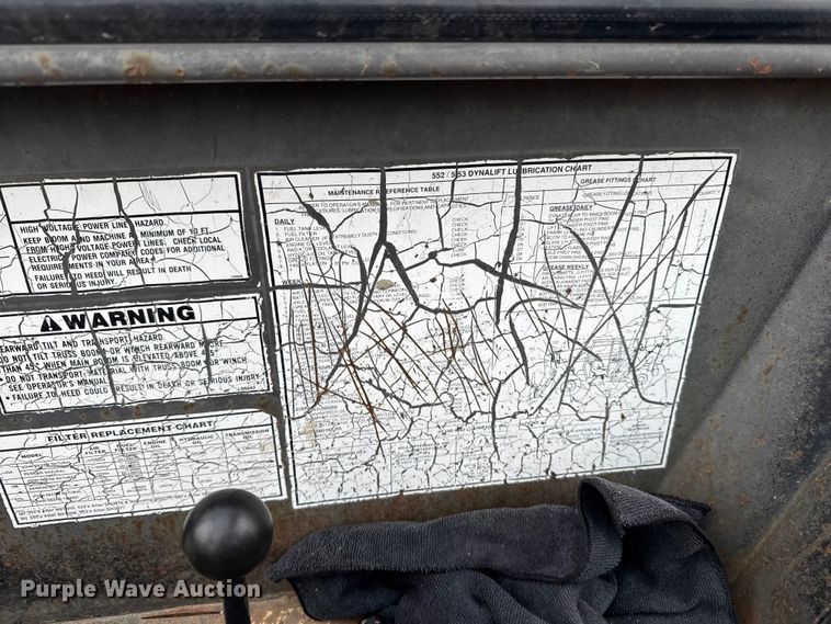 image for item FB0503 1995 Gehl 553 telehandler