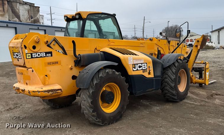 image for item FB0505 2018 JCB 508-66 telehandler