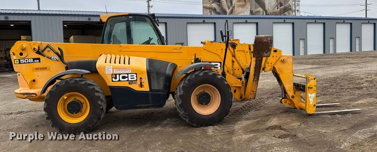 image for item FB0505 2018 JCB 508-66 telehandler