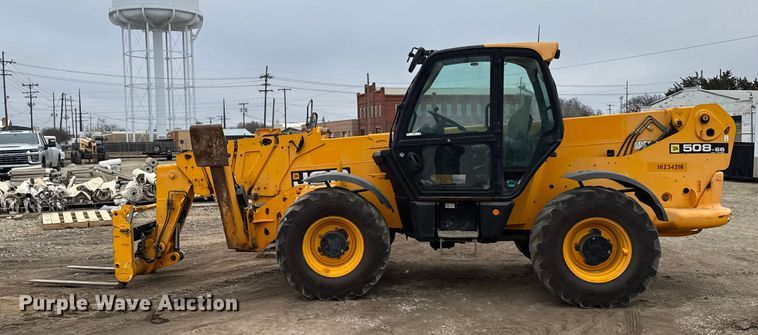 image for item FB0505 2018 JCB 508-66 telehandler