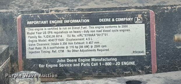 image for item FG1543 2002 Ditch Witch RT115 trencher