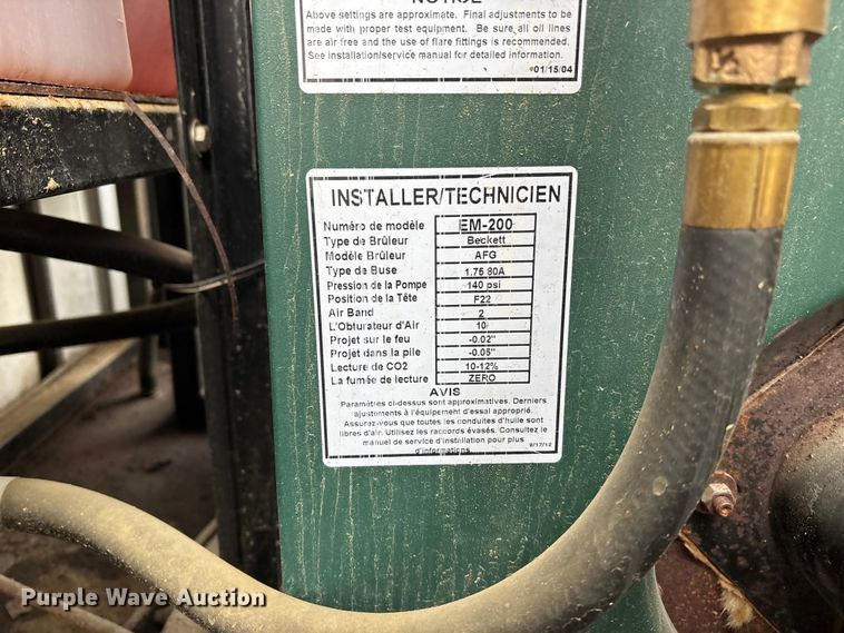 image for item FG1572 2013 Thawzall TCH 250 ground heater