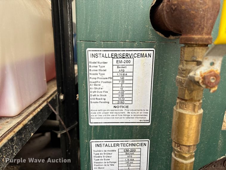 image for item FG1572 2013 Thawzall TCH 250 ground heater