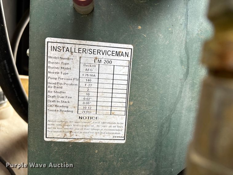 image for item FG1573 2010 Thawzall H250SL ground heater