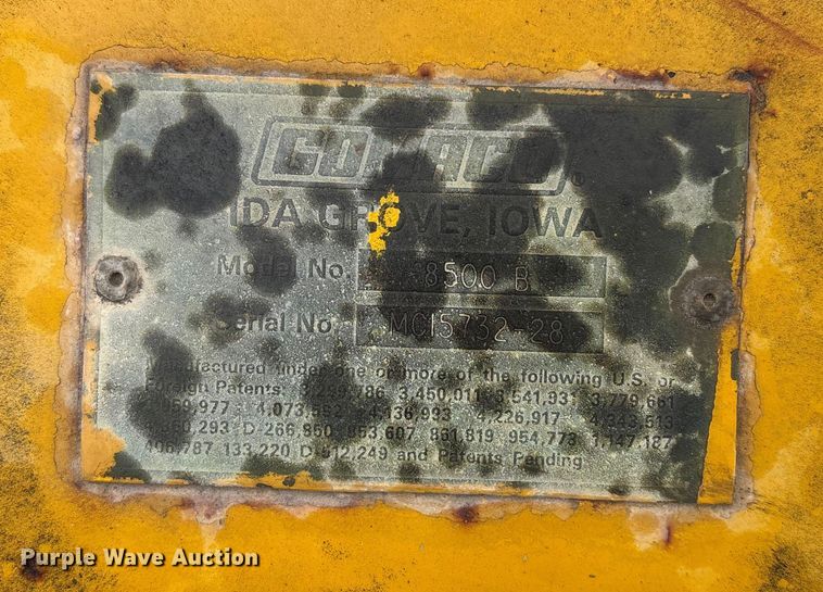 image for item FG1578 Gomaco 8500 B trimmer